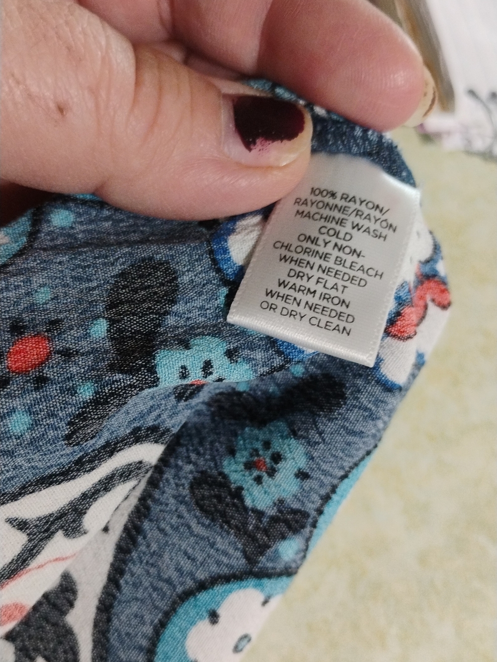 LOFT Teal Floral Medallion Sleeveless Shift Dress SZ XS - Picture 5 of 5